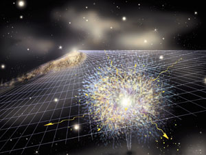 Evaportation of a Black Hole (Credit: Aurore Simonet)