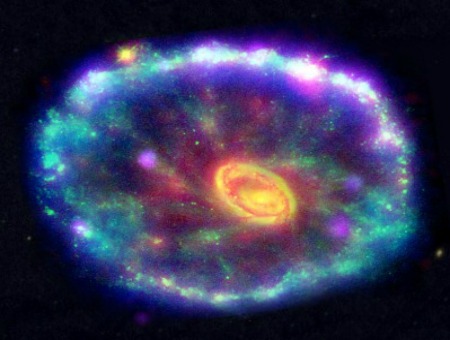 Cartwheel Galaxy (Now)