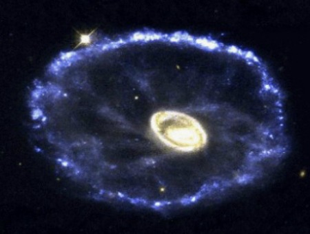 Cartwheel Galaxy (Then)