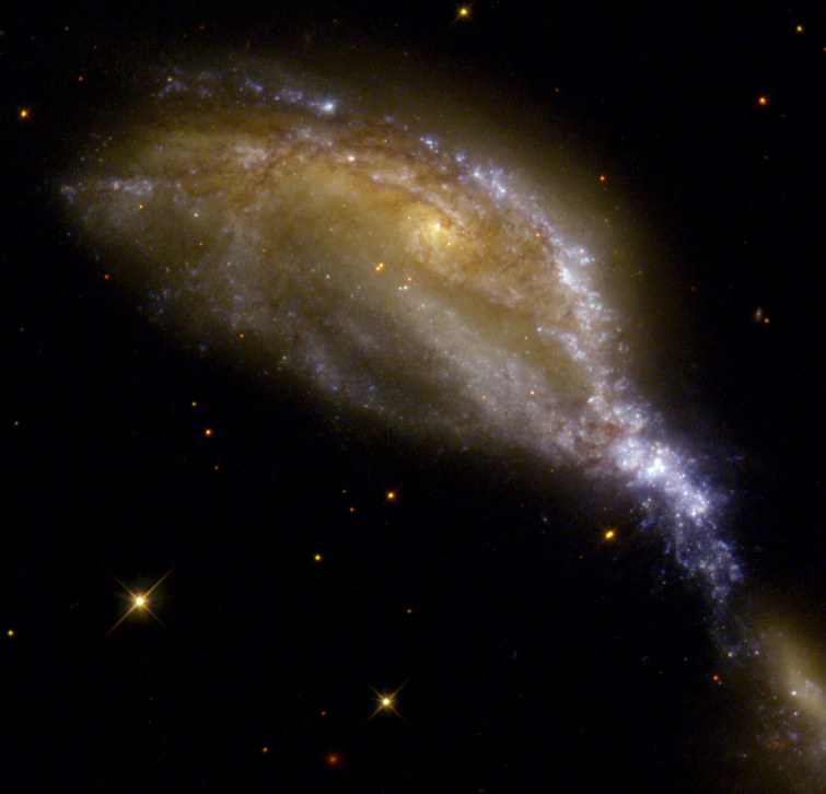 NGC 6745   (Image Credit: NASA, ESA/STScI/AURA/Acknowledgement:  Roger Lynds)