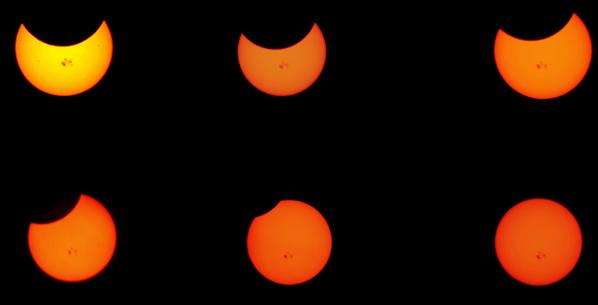 Eclipse . Image credit: Chris Calubaquib follow him on Twitter at @ChrisAstro