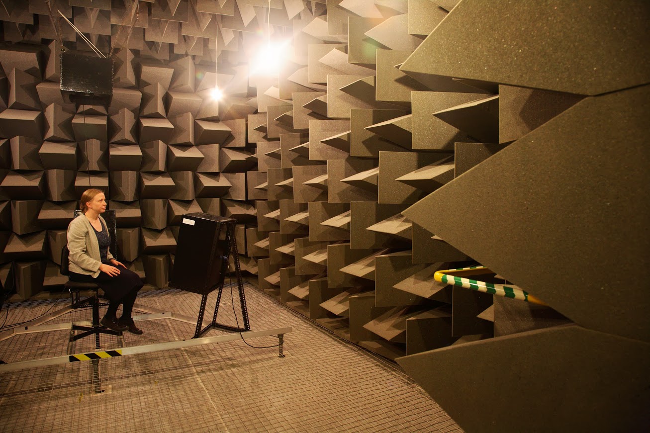 The Anechoic Chamber, (Credit: University of Salford)