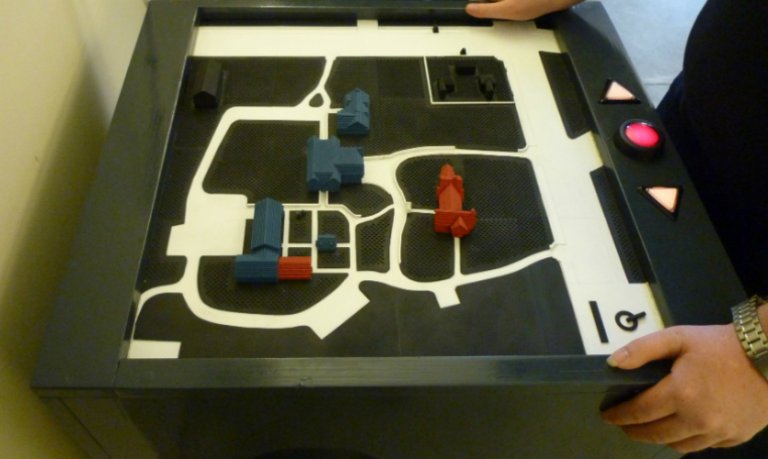 Touch-Responsive 3-D Maps Help The Visually Impaired