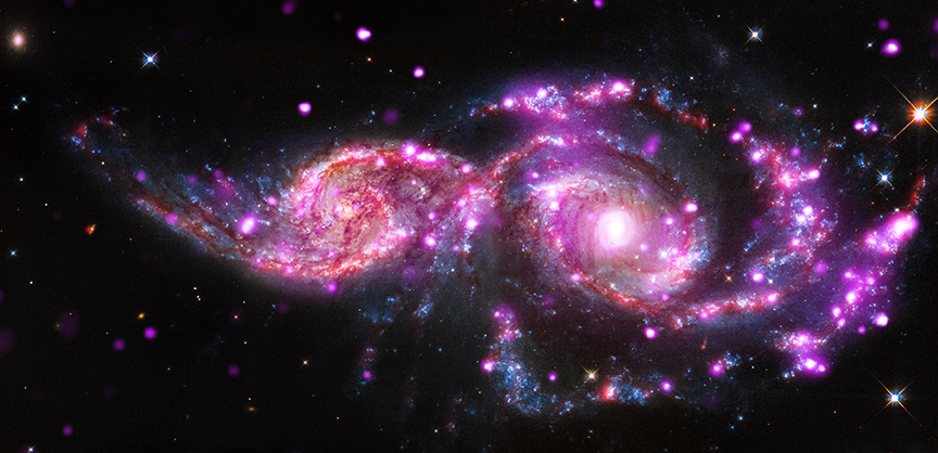 NGC 220 and IC 2163