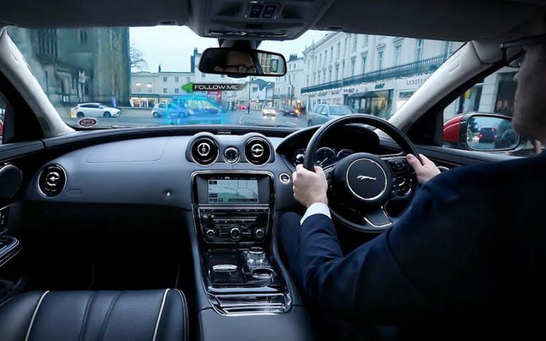 New Sat Nav Displays A Ghost Car In Front Of The Driver’s Car That Can Be Followed