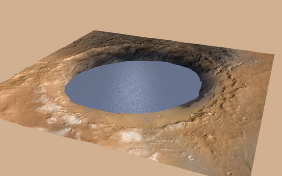 Curiosity Rover Discovers That A Giant Crater On Mars Once Housed A Lake