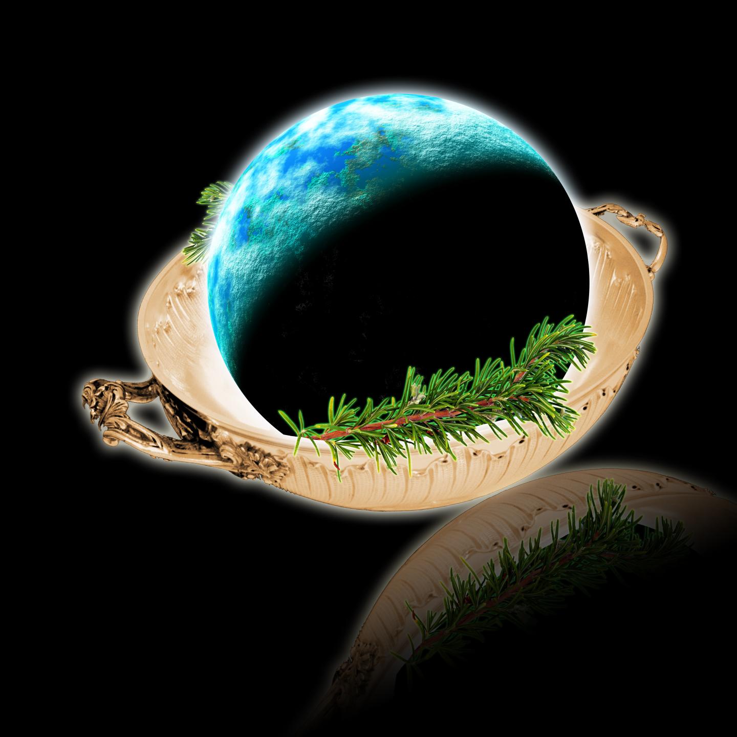 How do you 'cook up' an Earth-like planet? (Credit: David A. Aguilar [CfA])