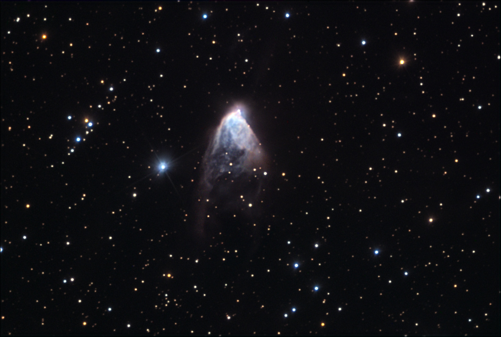 Hubble's Variable Nebula, or NGC 2261 (Image Credit: Carole Westphal/Adam Block/NOAO/ AURA/NSF)