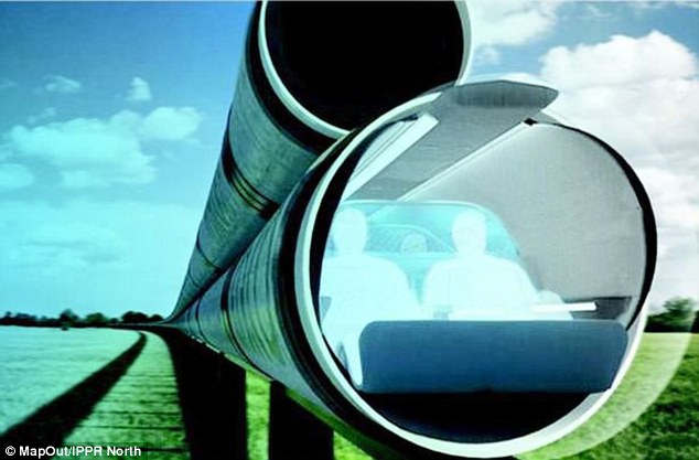 travel in vaccuum tube