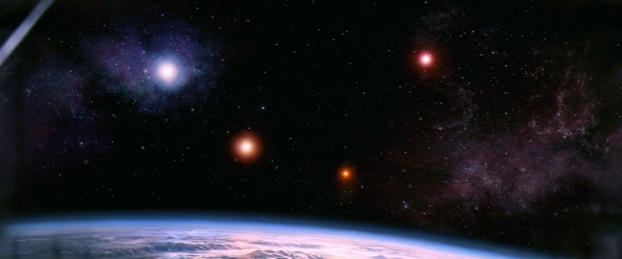Planet With Four Suns 