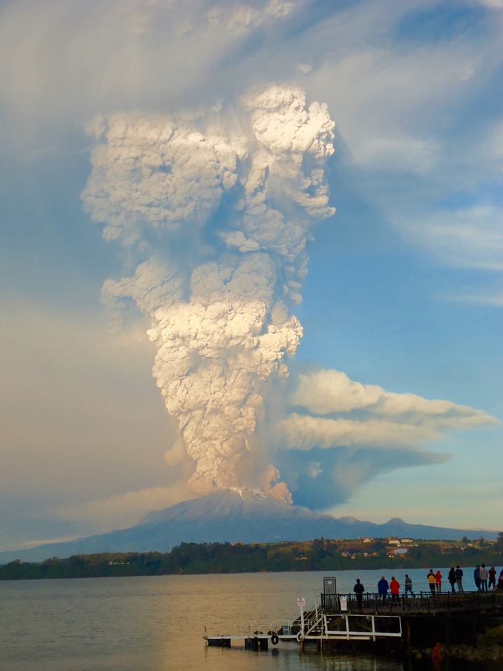 volcanic eruption