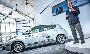 Nissan pledges self-driving cars in Japan in 2016