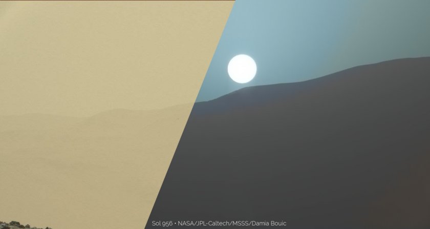 mars day and night