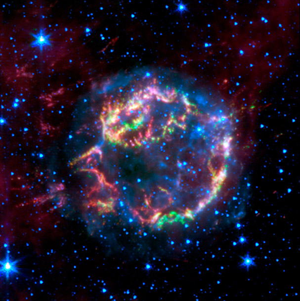 Supernova space bullets could have seeded Earth’s iron core