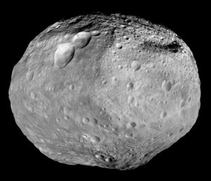 Asteroid Vesta. Credit: NASA/JPL-Caltech/UCAL/MPS/DLR/IDA