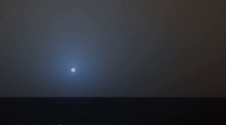 mars blue sunset opportunity