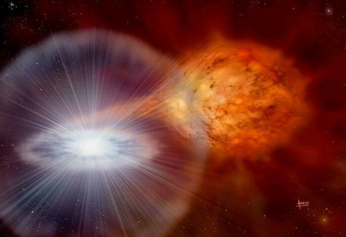 Stellar Accretion Rendering