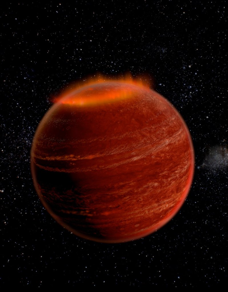 Aurora on Brown Dwarf