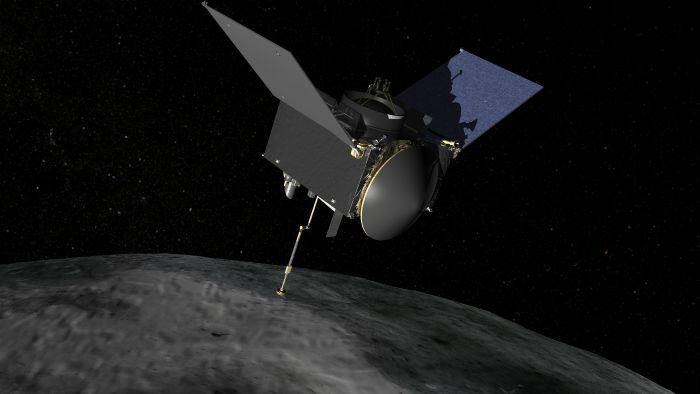 OSIRIS-REx spacecraft at Bennu_0