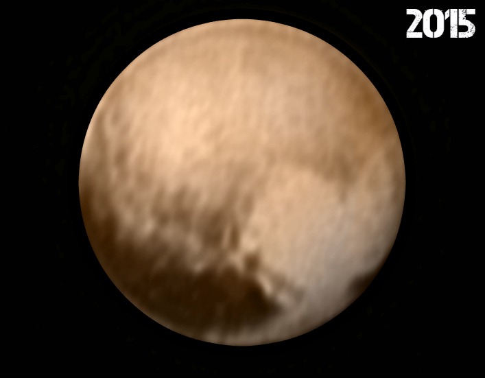 Pluto in 2015