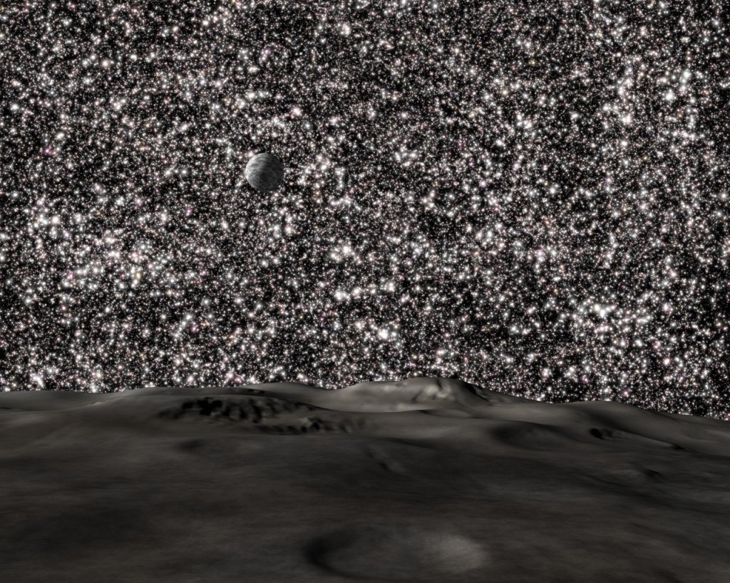 Ultracompact Dwarf Galaxy From Planet