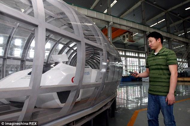China Has Built a Prototype for a Train That’s 3 Times Faster than a Plane