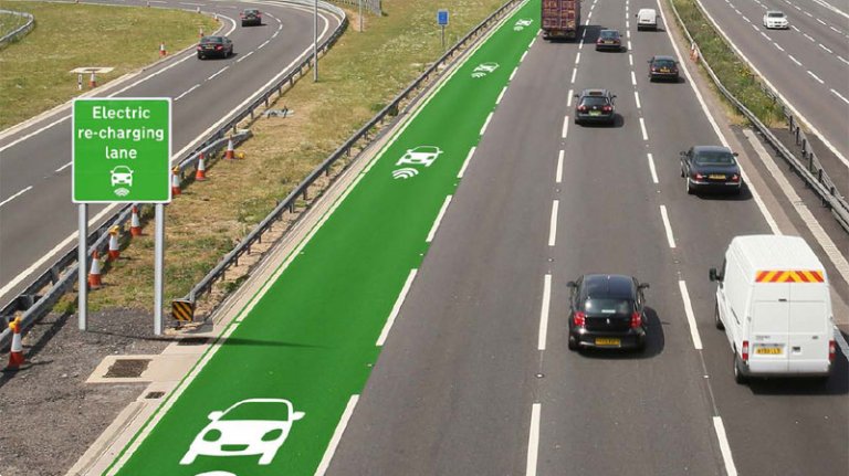 UK is Testing Roads That Charge Electric Cars While You Drive