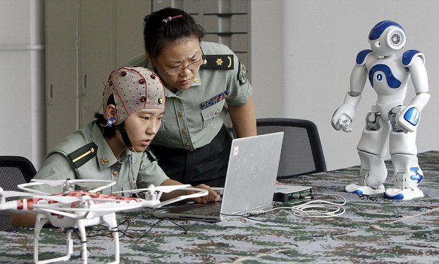 China is Preparing for Mind Controlled Robotic Warefare