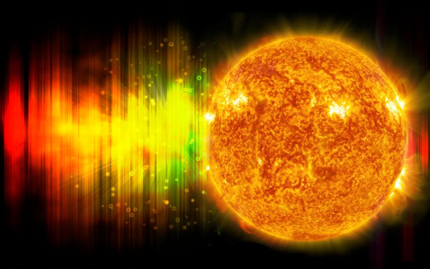 Sun Electromagnetic Radiation