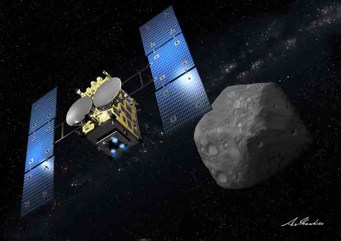 Artist's concept of Hayabusa 2 