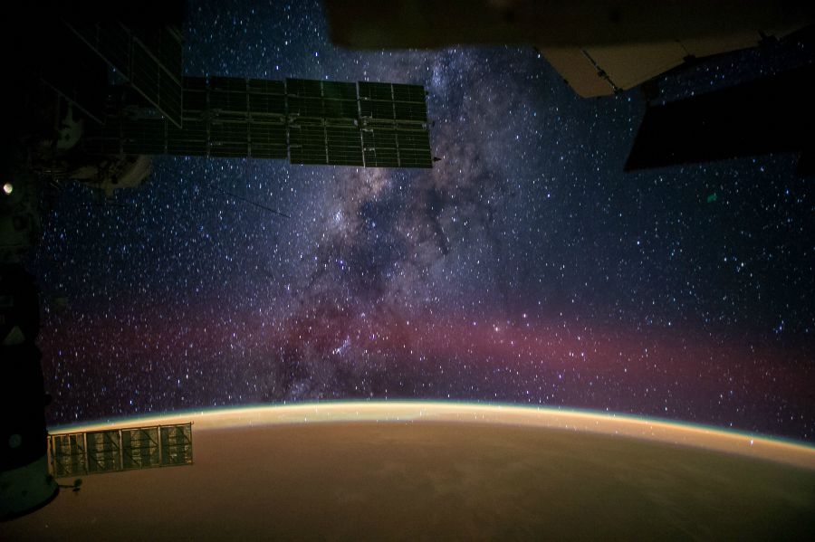 Milky Way from the ISS. Image Credit: 