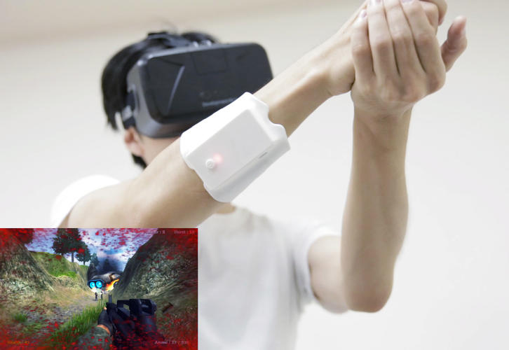 Get the chance to touch virtual reality with just an armband
