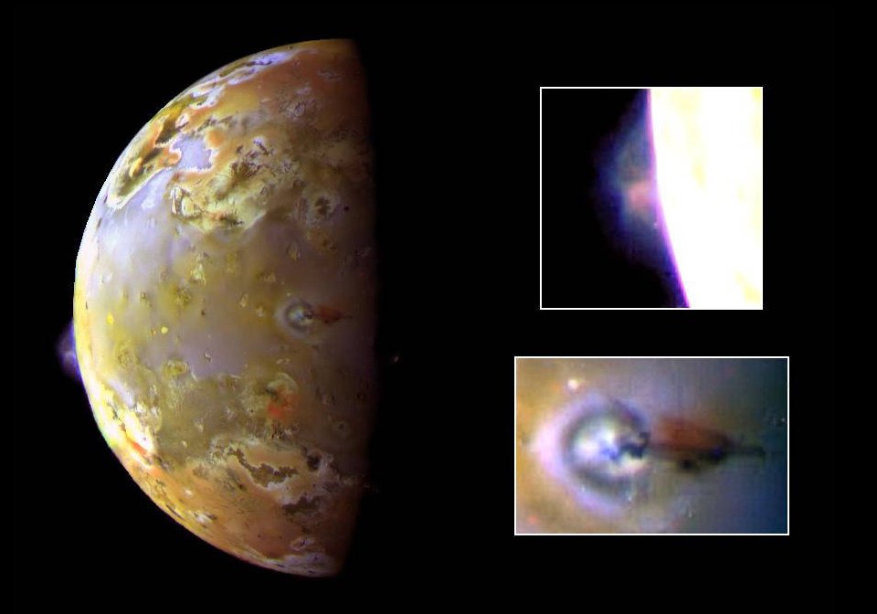 Io's Surface Features