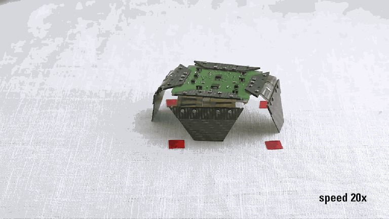 “Origami” folding robots can jump seven times their height