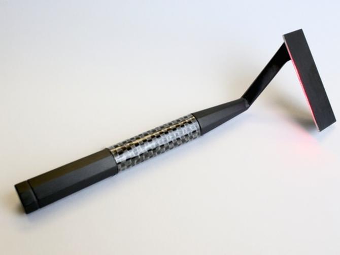 Would you shave your face with a laser?