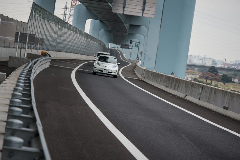 Japan is testing self-driving taxis for the 2020 Olympics