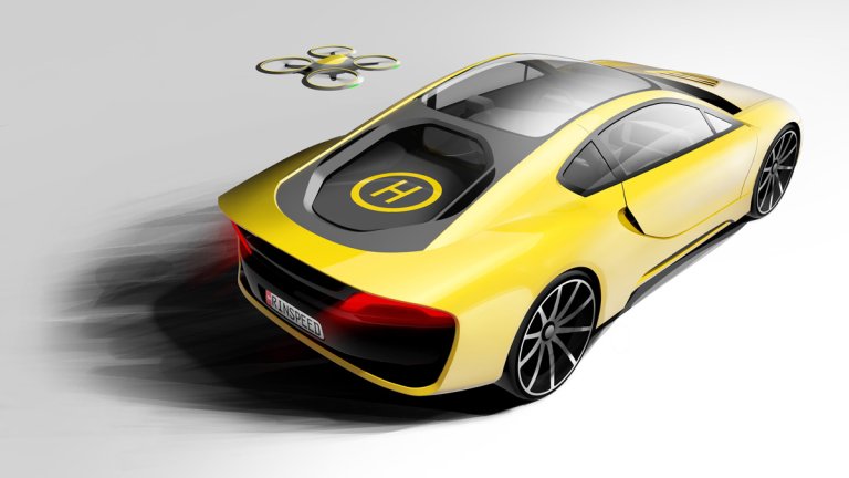 This Swiss company plans to unveil a drone-docking autonomous car