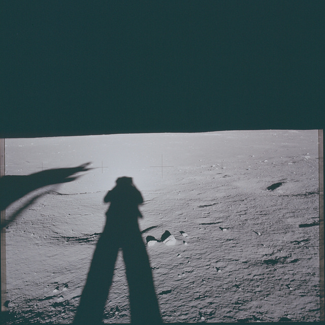 Shadows. Apollo 12
