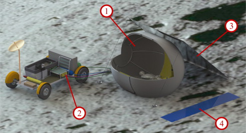 Scientists Design an Overnight Habitat for Lunar Sleepovers