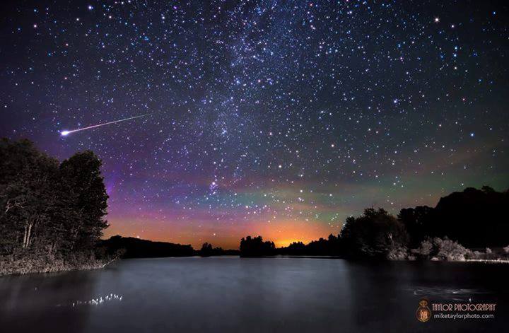 Milky Way & Aurora Borealis