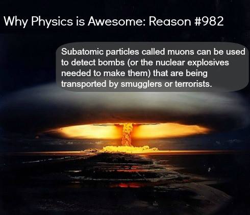 How Muons Can Detect Bombs: