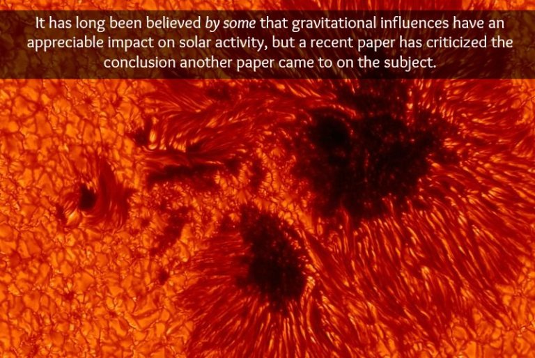 Debunked Theory on Our Sun’s 11 Year Solar Cycle