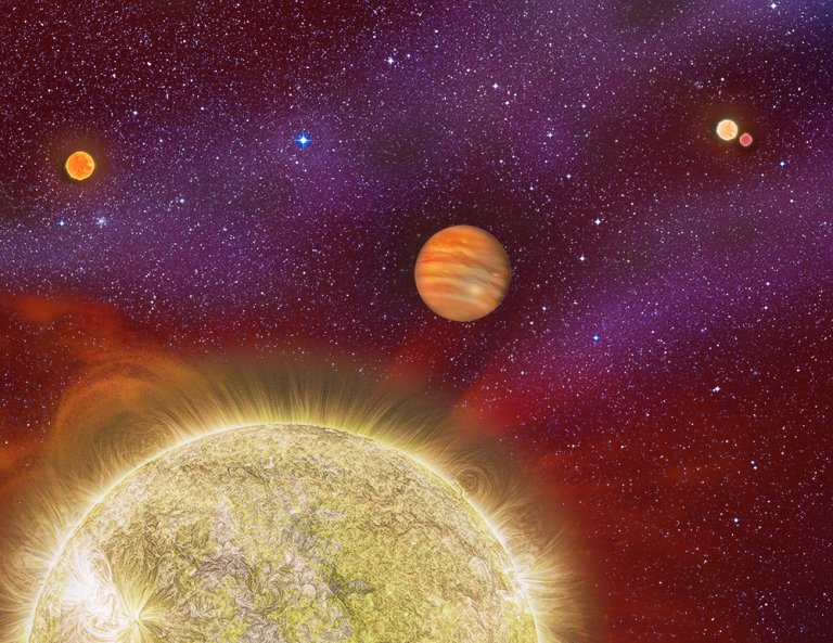 Astronomers Find a Planet With Four Stars