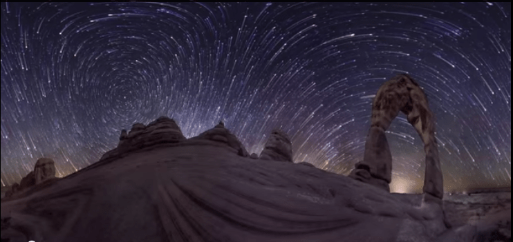 First Ever 360 Degree Time-lapse of The Universe From Our Perspective: