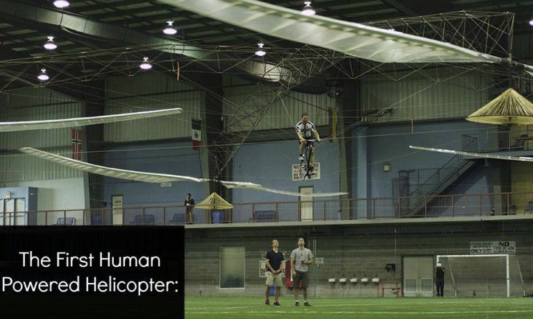 Human Powered Helicopter: