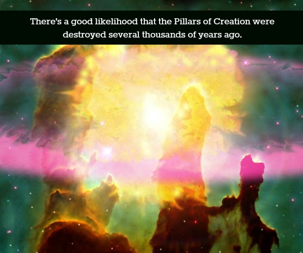 The Pillars of Creation, or the Pillars of Destruction?