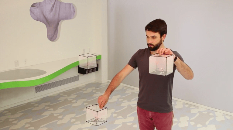 New Programmable Matter Is Born, Thanks to Interactive Quadcopters