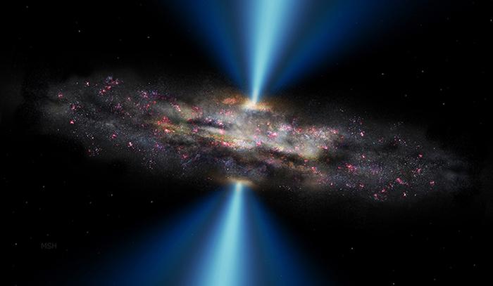 Even Its Host Galaxy is No Match For Unbelievably Large Supermassive Black Hole