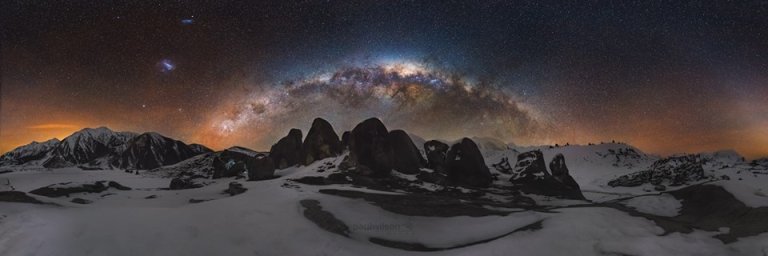 Astronomy Photo of the Day: 7/5/15 — Milky Way & Castle Hill