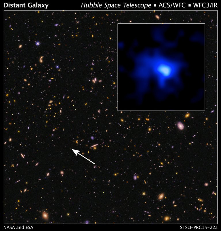 Hubble Reveals Most Distant Galaxy Yet